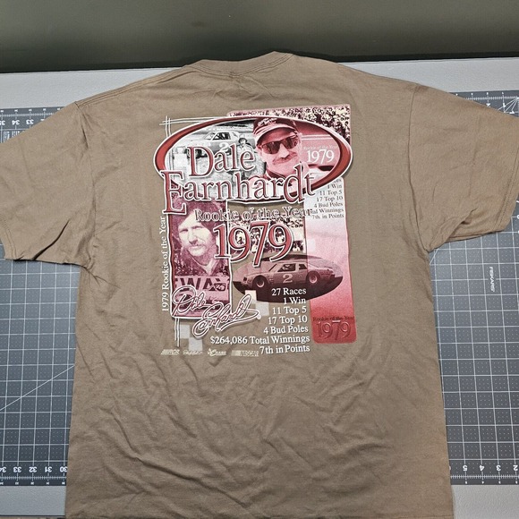 Vintage Dale Earnhardt Tshirt Large Chase Nascar Intimidator #3 Chevy 90s Racing - Picture 5 of 11